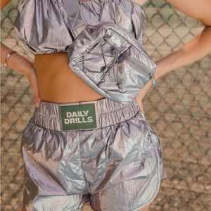 🤍DAILY DRILLS🤍METALLIC SET